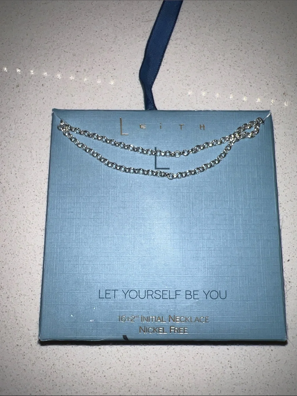 Leith  Necklace in Silver Tone